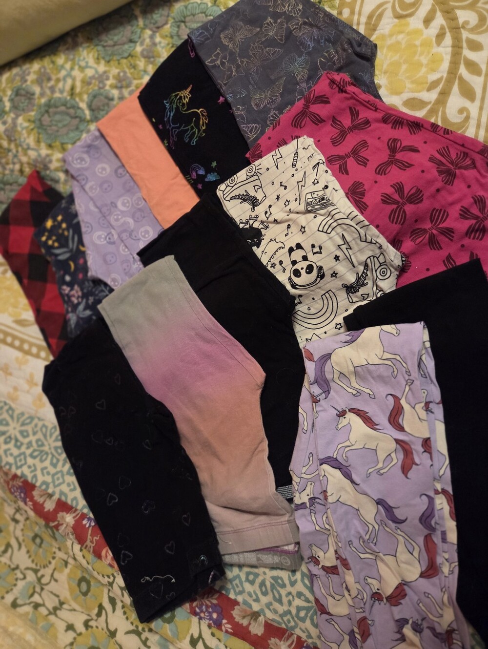 13 Pairs Wonder Nation 7/8 Leggings